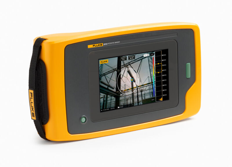 New Fluke ii910 Precision Acoustic Imager detects electrical discharge