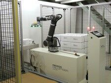 OMRON halves cost to cobot palletise solving current workforce challenges