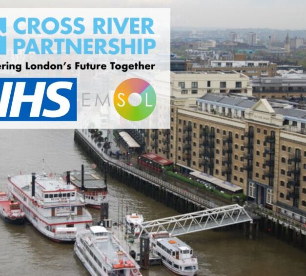 EMSOL selected by the Cross River Partnership to monitor air pollution and noise levels associated with river freight activity on the River Thames