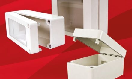 ROLEC’s polyDOOR hinged-lid GRP enclosures now in eight sizes