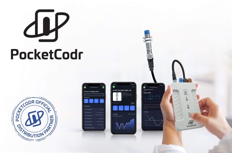 PocketCodr – the IO-Link configuration and monitoring tool for your phone to be launched at the Smart Factory Expo’s Innovation Alley
