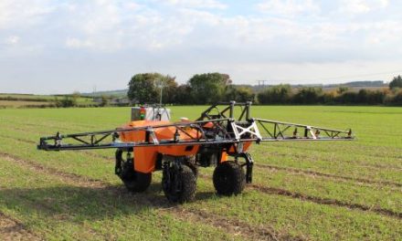 Farming robot to help care for crop plants and reduce chemical use
