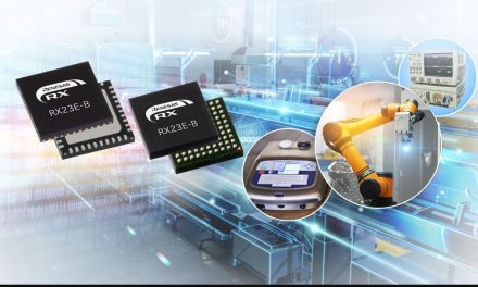 Renesas introduces 32-bit MCU for high-end industrial sensor systems