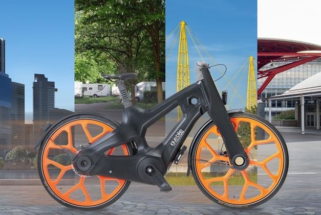 The first 100 igus all-plastic bicycles hit the UK roads